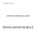 Penta-Notes in Blue